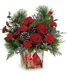 Cardinal Cheer Bouquet from Fields Flowers in Ashland, KY